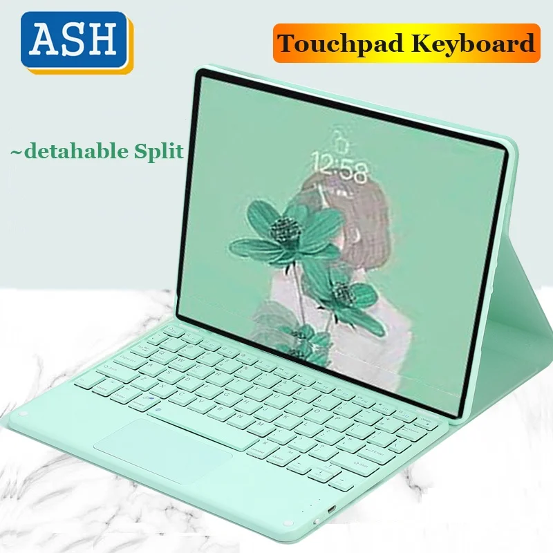 ASHforRealmePad1042021WirelessSmartKeyboardCasewithTouchpad