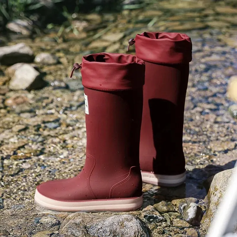 Women's Elastic Band Rainproof Boots | Anti-Slip
