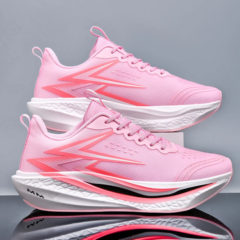 Marathon Running Shoes Men Carbon Board Sports Breathable Lightweight Women's Comfortable Athletic Nonskid Sneakers Casual 2026 S71a576b9997d48519788fde1fa5d0413y