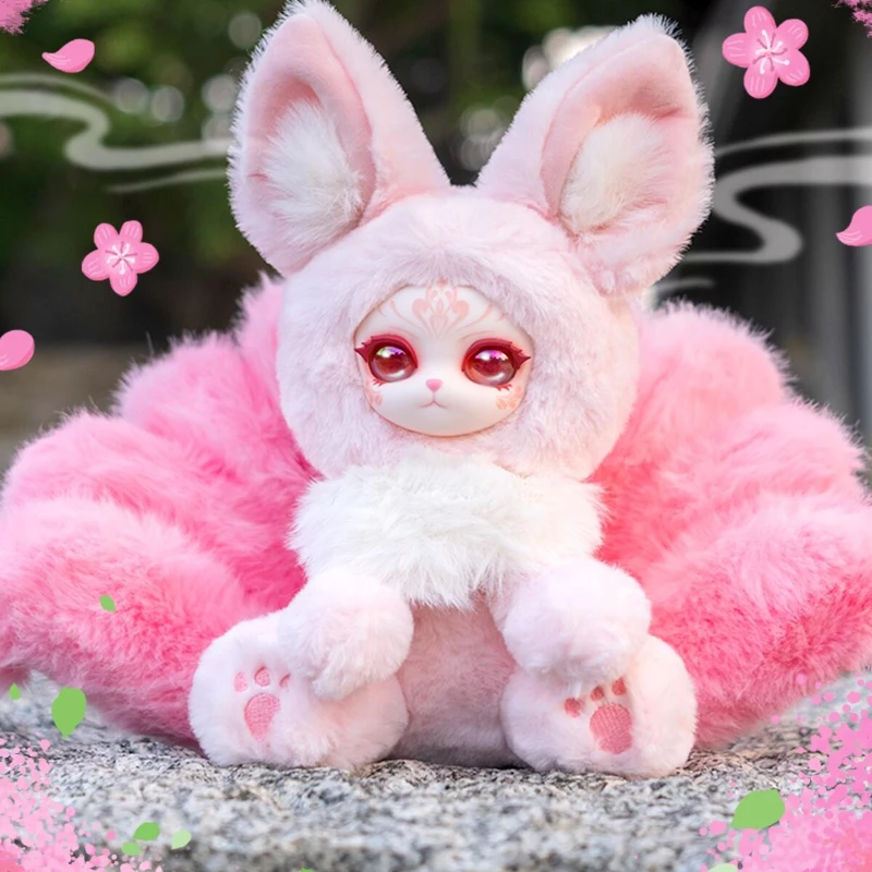 Auspicious Nine Tails Series Blind Box Cute Anime Figure Cute