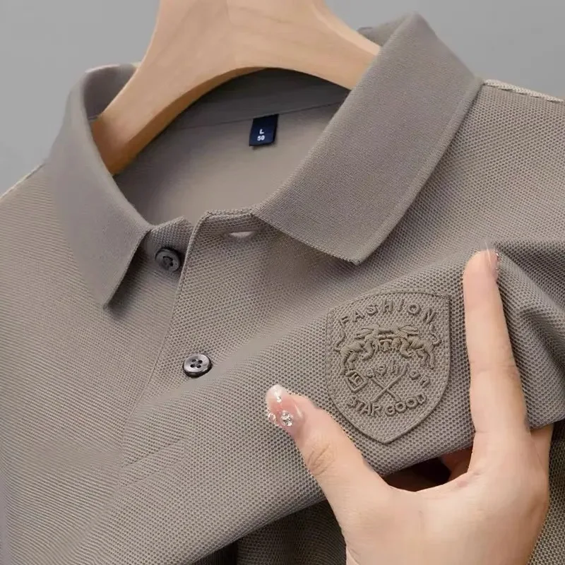 Trendy Golf Mens Golf Shirt Brands Luxury Brand Summer New Men's