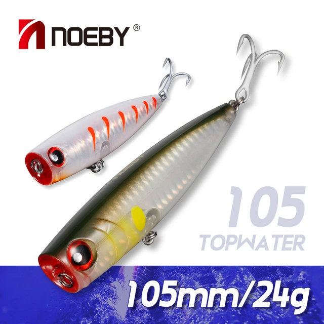 Noeby 1 Pcs Fishing Lure 130mm  Noeby Popper Lure Top Water - Popper  Fishing Lure - Aliexpress