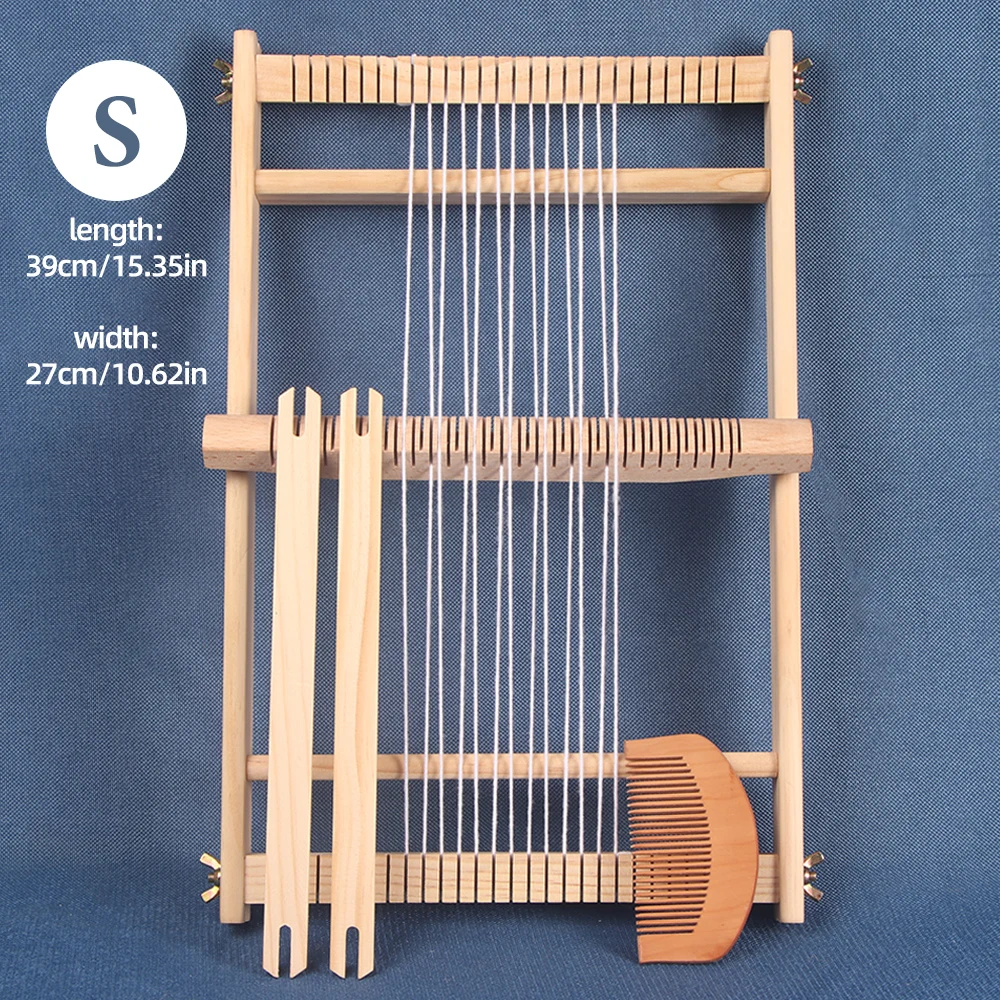 Wooden Multi-Craft Weaving Loom for Tapestry and Beginners