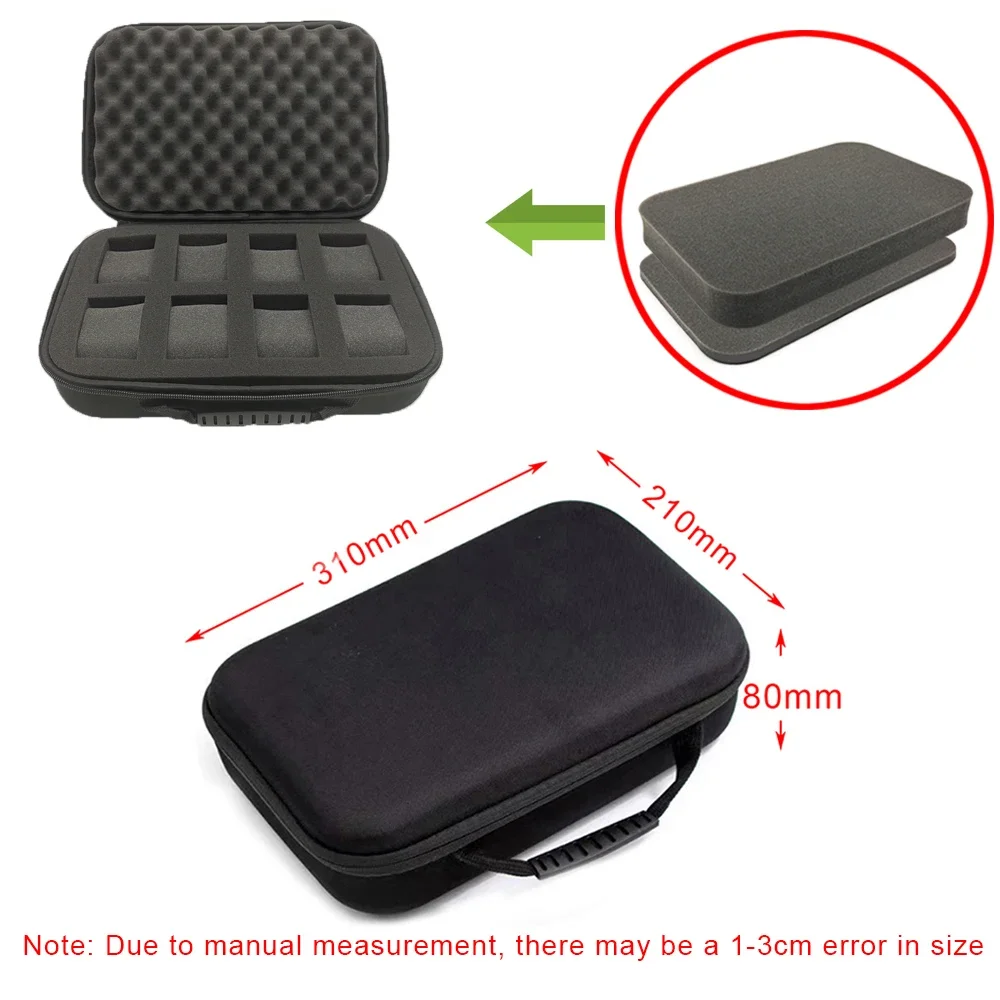 Colorful Shockproof EVA Watch Storage Case - Portable Protective Organizer Bag