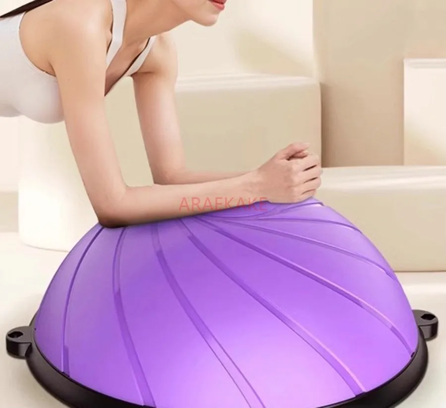 1pcs Half circle balance ball, yoga ball, yoga exercise equipment, fitness hemisphere