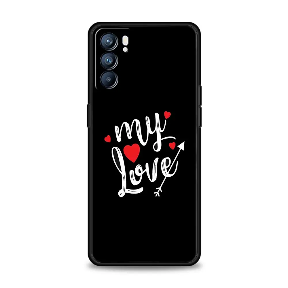 I Love You Pink Heart Phone Case - Elegant and Stylish Protective Cover
