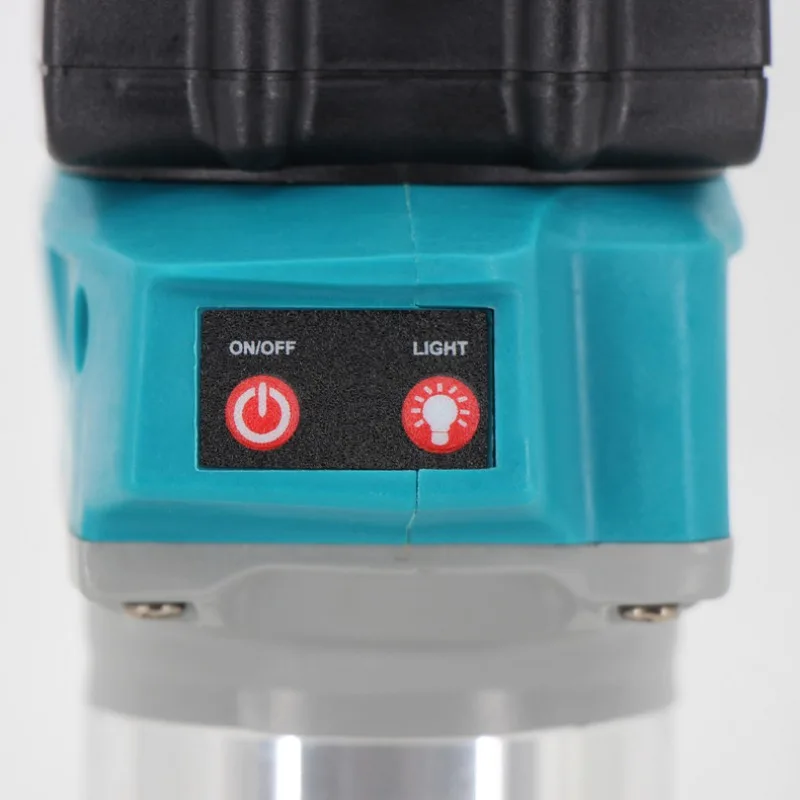 브러시리스 전동 목재 트리머 라우터 DIY 및 전문가용 목공 엣지 트리머 도구, 마키타 18V 배터리 호환