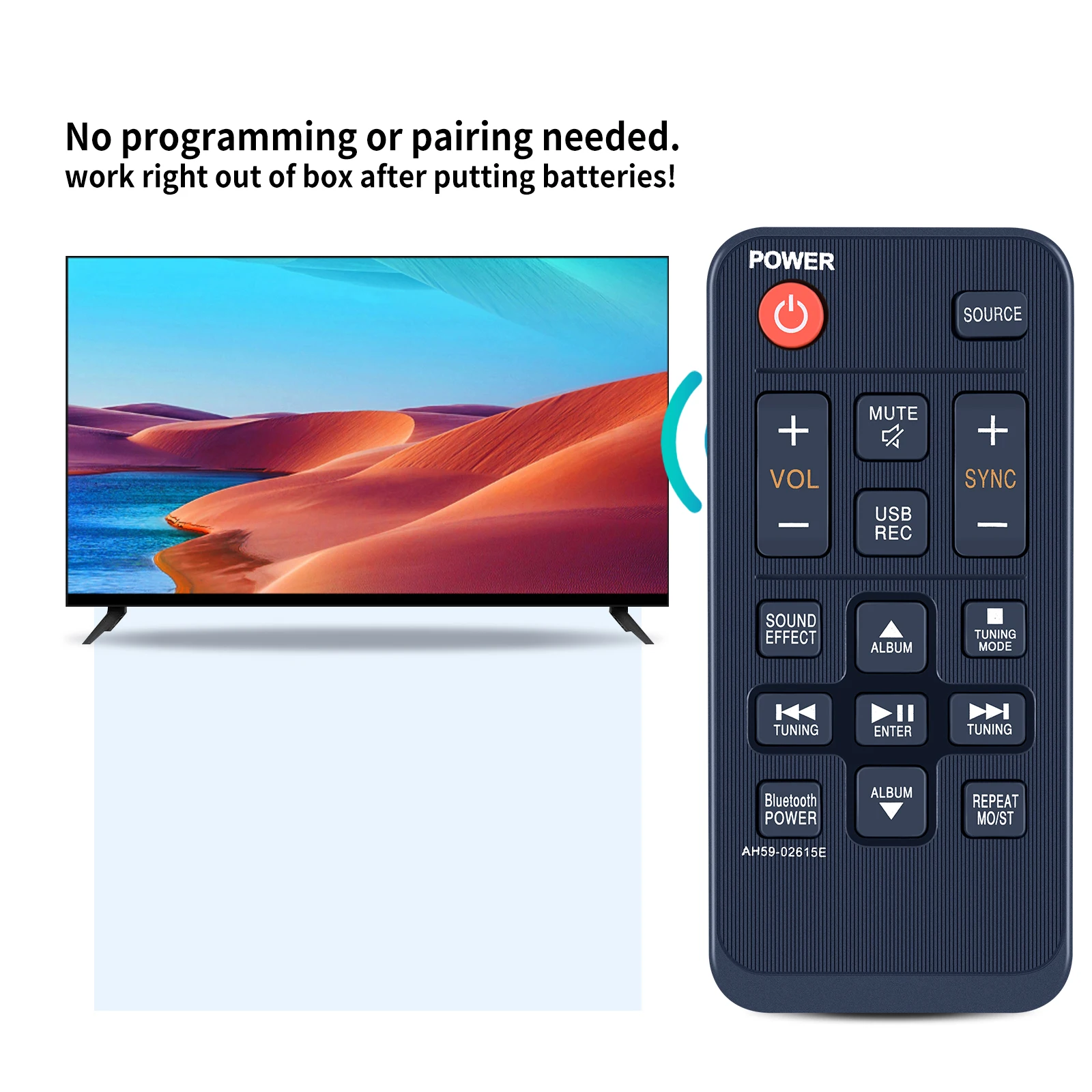 Remote Control untuk Samsung AH59-02615E TW-J5500 TW-J5500/Papan
