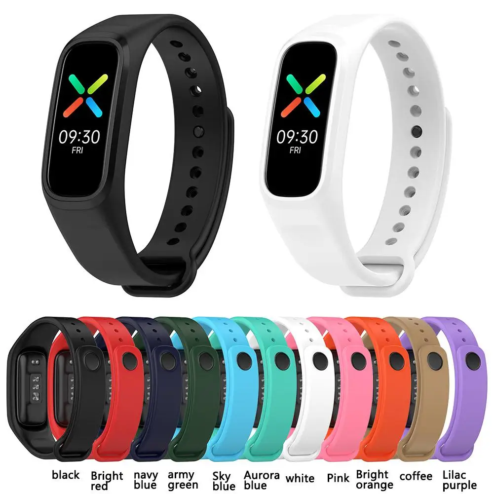 

New Watch Strap Fashion Soft Wristband Adjustable Replacement Watchband For Oppo Band Bracelet Accessories High Quality