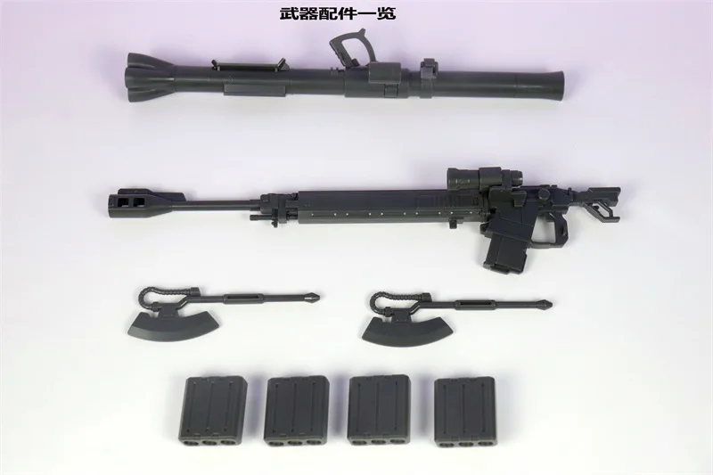 FangDaJing ZAKU II GTO 1/72 MS-06S RED Model Kit Assembled Mecha