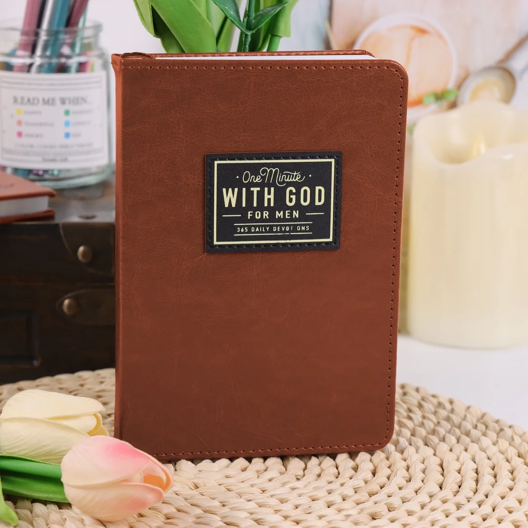 Top View of One Minute with God for Men