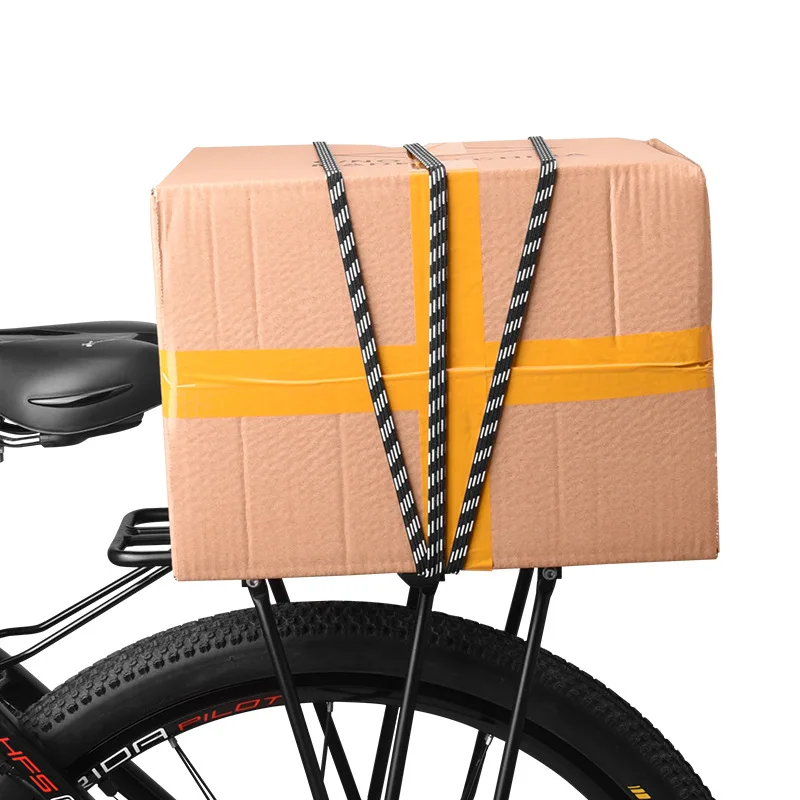 Motorcycle Luggage Strap 3-in-1 Universal Bicycle Helmet Gears Fixed Elastic Buckle Rope Bike Retractable Protective Luggage Net