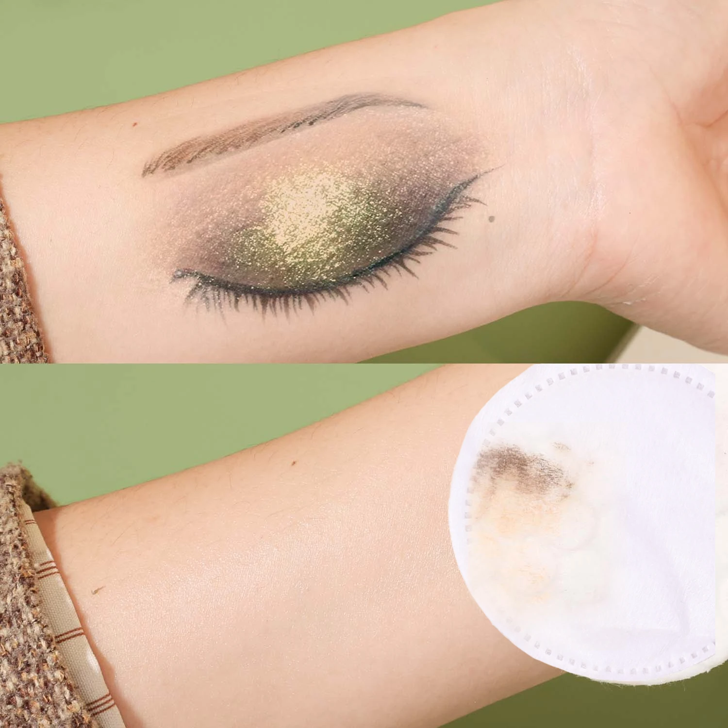 Eco-Friendly Breathable Cotton Makeup and Nail Polish Remover Pads