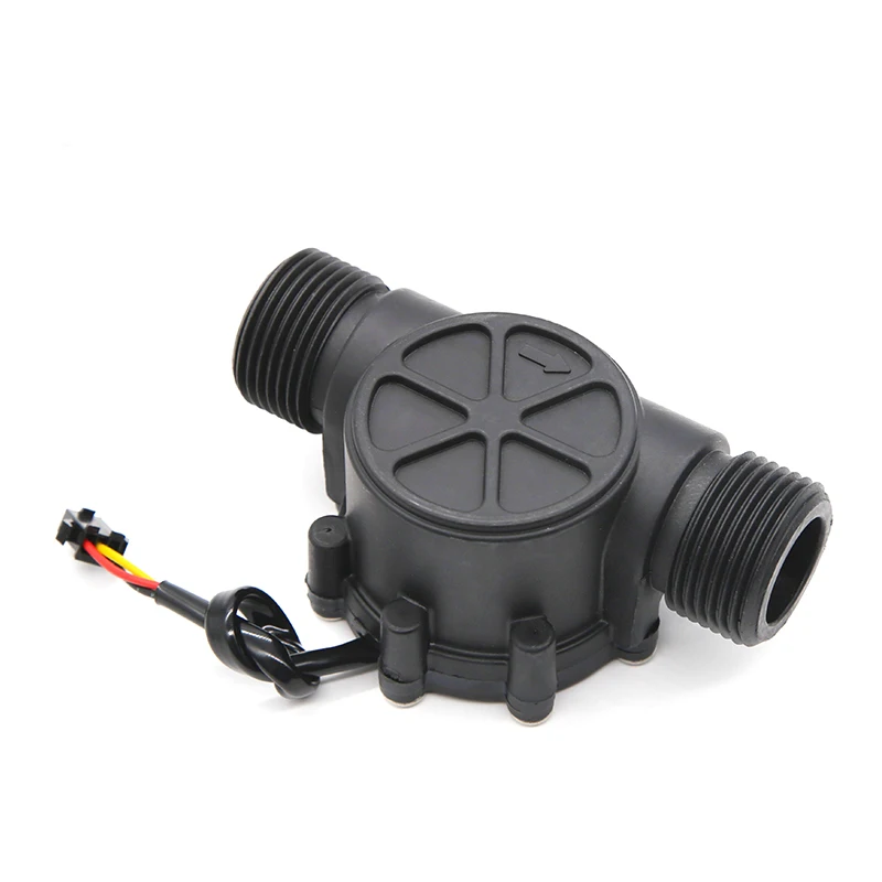 sensor de fluxo agua dc35 24v nylon 03