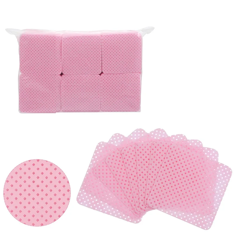 nail polish remover 300 Pieces Hair-Free Wipes Nail Polish Remover Gel Nail Wipes Manicure Pedicure Gel Cotton Pads Art Cleaning Tools