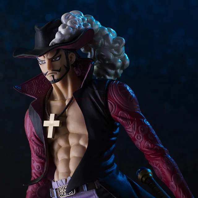 21cm Um Pedaço De Ação Figura Mihawk Dracule Com Espada Anime Colecionável  Modelo Brinquedos # Hr7j De $230,14