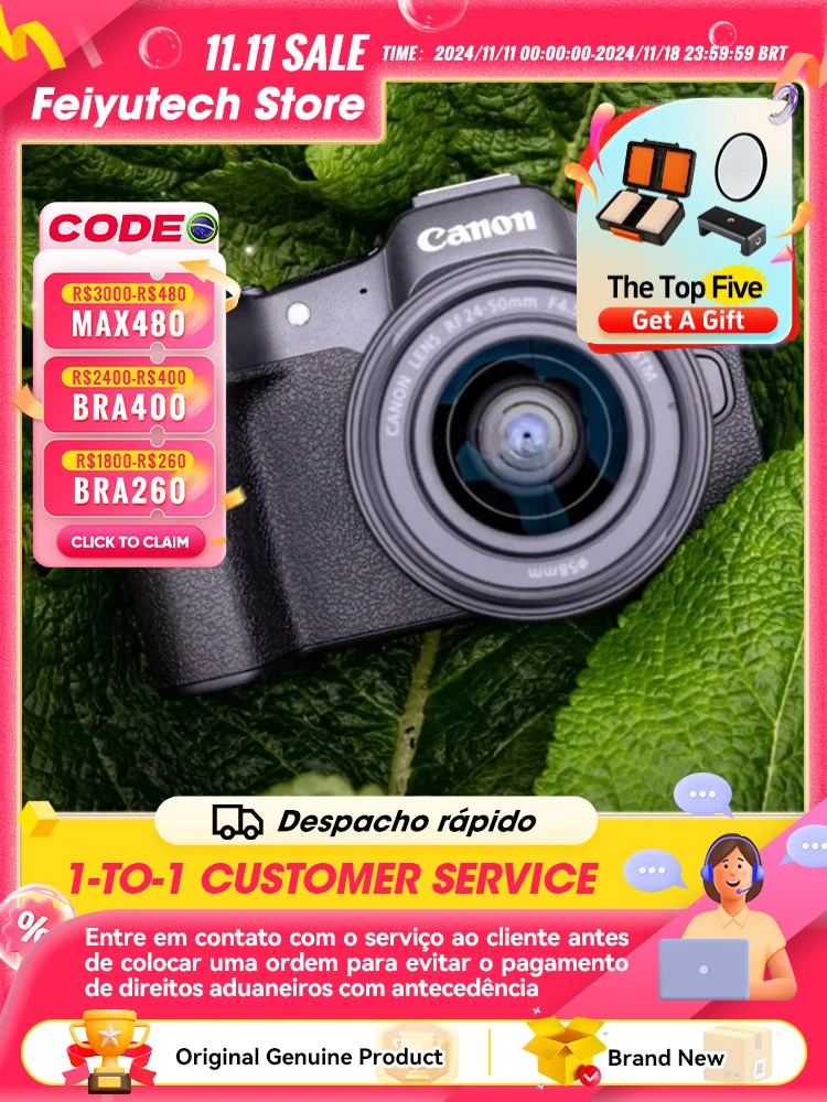 Canon EOS R8 Full Frame Mirrorless Compact Digital Camera Professional Photographer Photography Cameras 26.2MP 4K Video Vlog