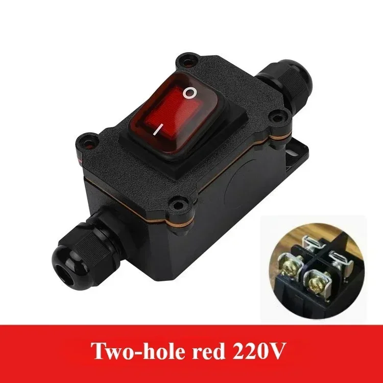 Heavy-Duty Waterproof Switch with Dual Settings, IP65 Rated