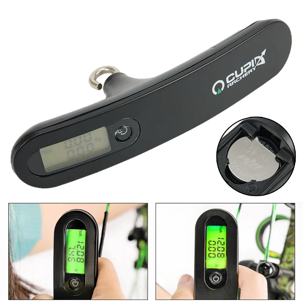 

Электронные весы для багажа, электронный прибор для взвешивания лука и стрелы, двойное Измерение веса, аксессуары для стрельбы из лука