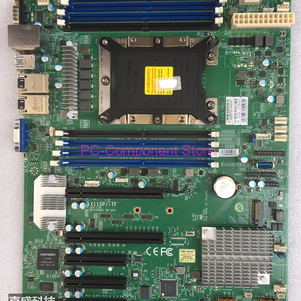 For Supermicro Single-channel Server Motherboard Dual 10G Ethernet