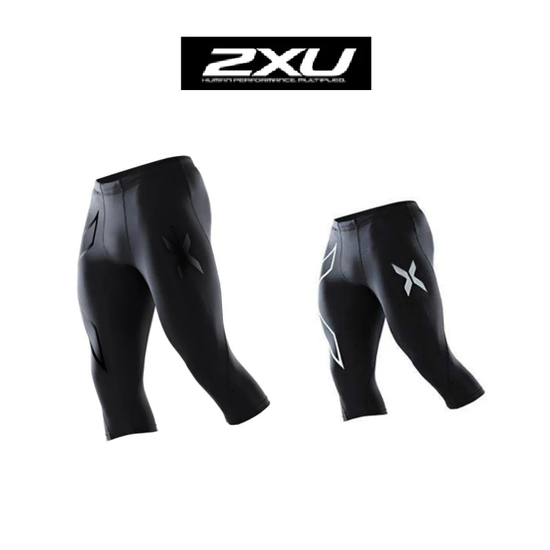 udredning Bageri fordomme 2xu Sports Pants Men's Running High Elastic Tights Speed Dry Yoga Fitness  Clothes Outdoor Training U02 - T-shirts - AliExpress