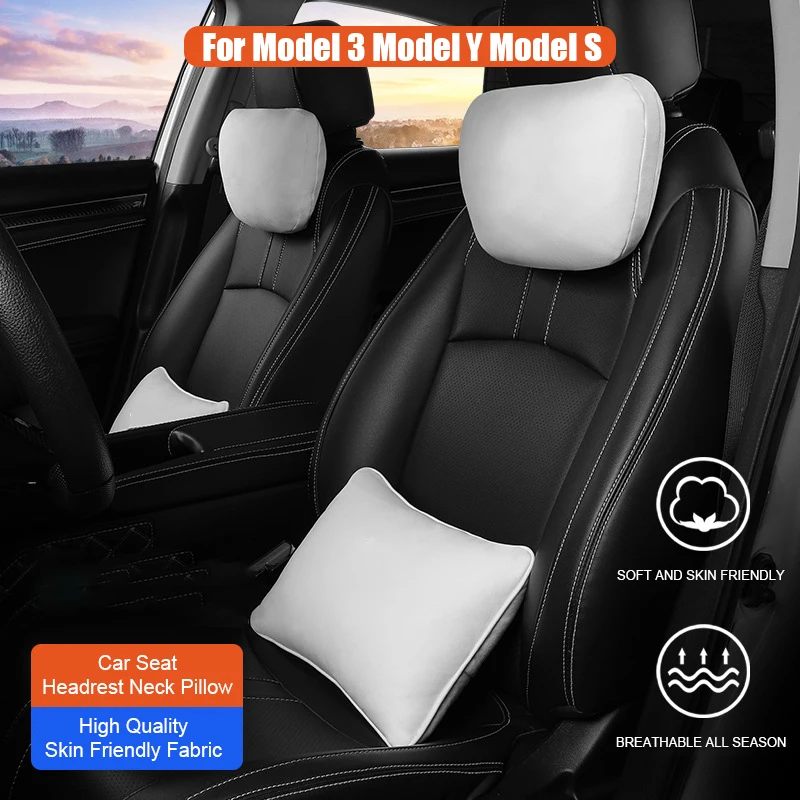 Soft Memory Foam Car Neck Pillow for Comfortable Driving