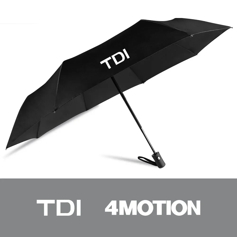 Fully Automatic Folding Umbrell Windproof Car Accessories For Volkswagen VW TSI TDI 4Motion Tiguan Passat B5 B6 Polo Golf 7 6 4