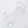 Aluminium Storage Rack Bathroom Shower Bath Holder For Shampoos Shower Gel Kitchen Home Balcony Shelf Hanging Rack Hook 4