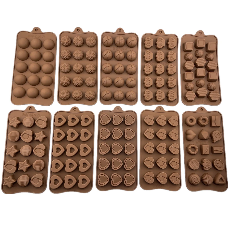 81 Cavities Custom Chocolate Cookie Mold Wax Melt Molds Customize Silicone  Mold for Company Logo - AliExpress