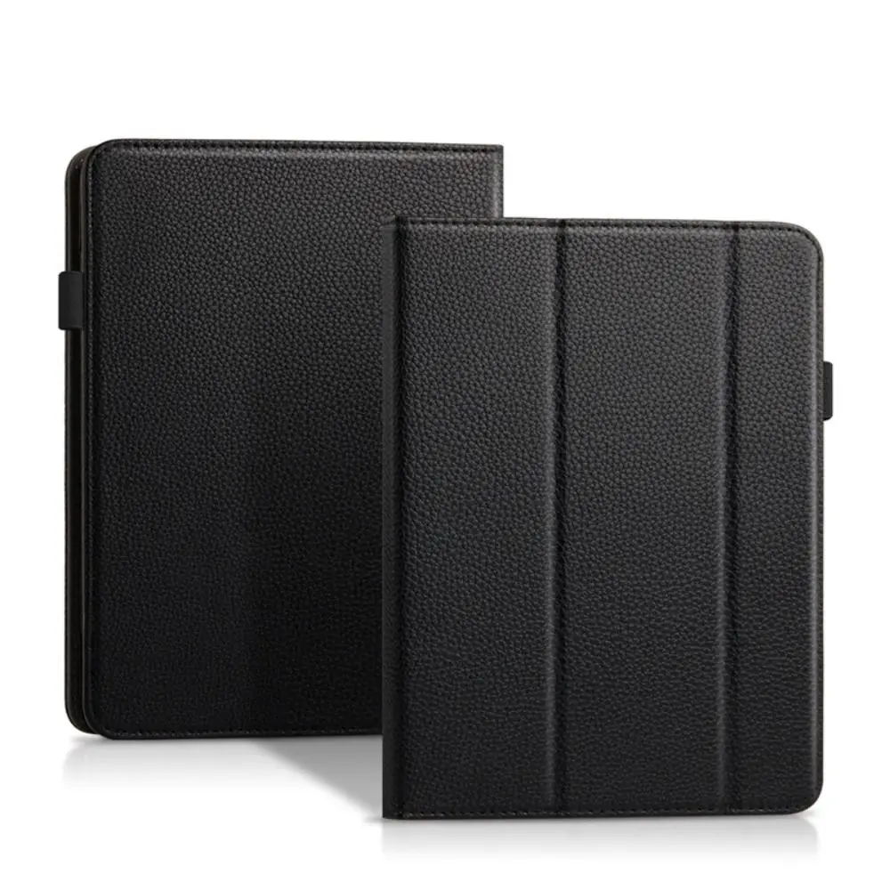 Compact 7-Inch Tri-Fold Magnetic Leather E-Reader Protective Case