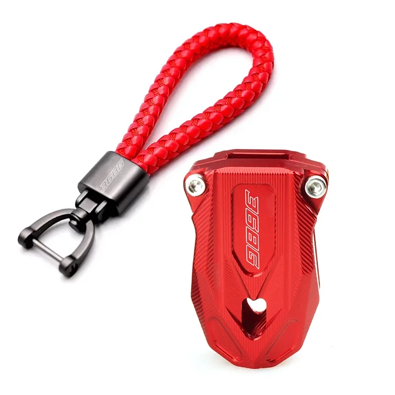 Premium Motorcycle Accessories CNC Key Cover Shell Cap & Keychain Keyring