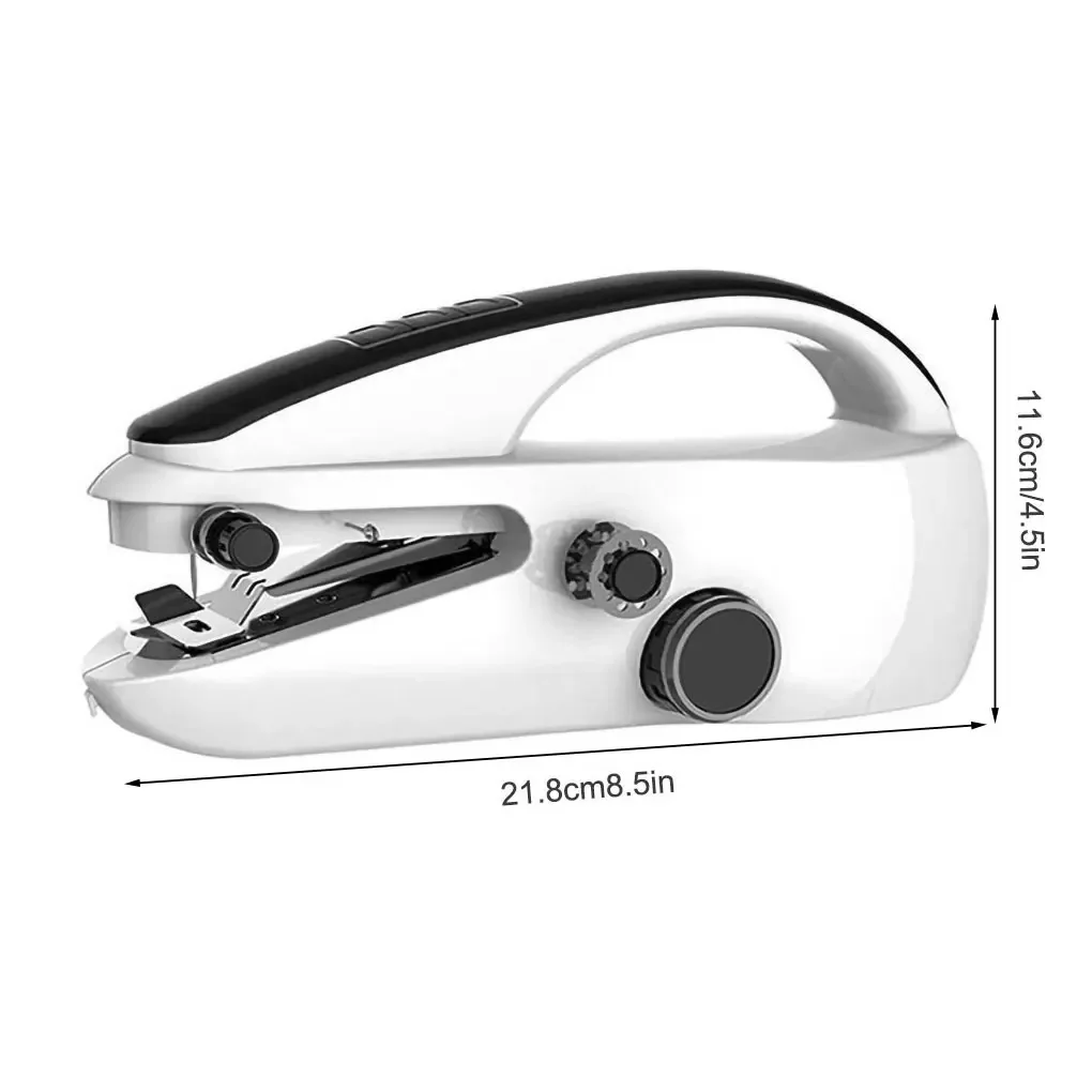 Handheld Sewing Machine Battery Powered Electric USB Quick Stitching Device Home Needlework DIY Travel Fabric Machines Craft 6