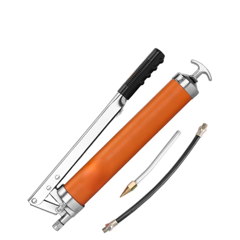 Boutique Grease Gun Excavator Tools Manual Double Rod Grease Pressure Gun with Double Pistons