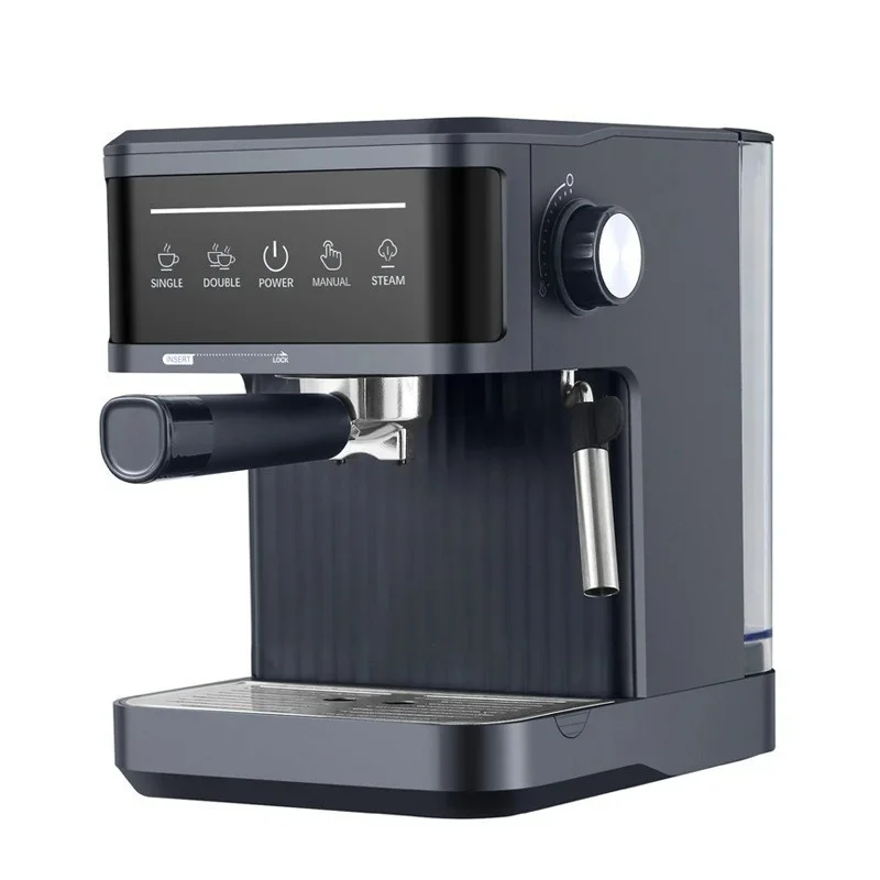 110V 220V 1.8L Espresso Machine Italian Coffee Machine Home Small Semi-Automatic 20Bar Coffee Machine Milk Foam 6
