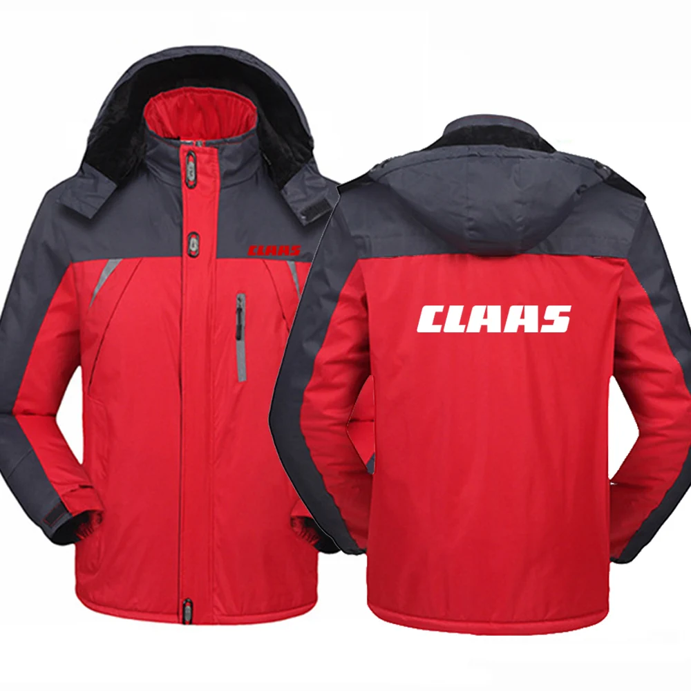 2023 New Men's CLAAS Printing Fashion Casual Zipper Hoodies Cotton Winter Warm Jackets Harajuku Mountaineering Clothes Coats 2