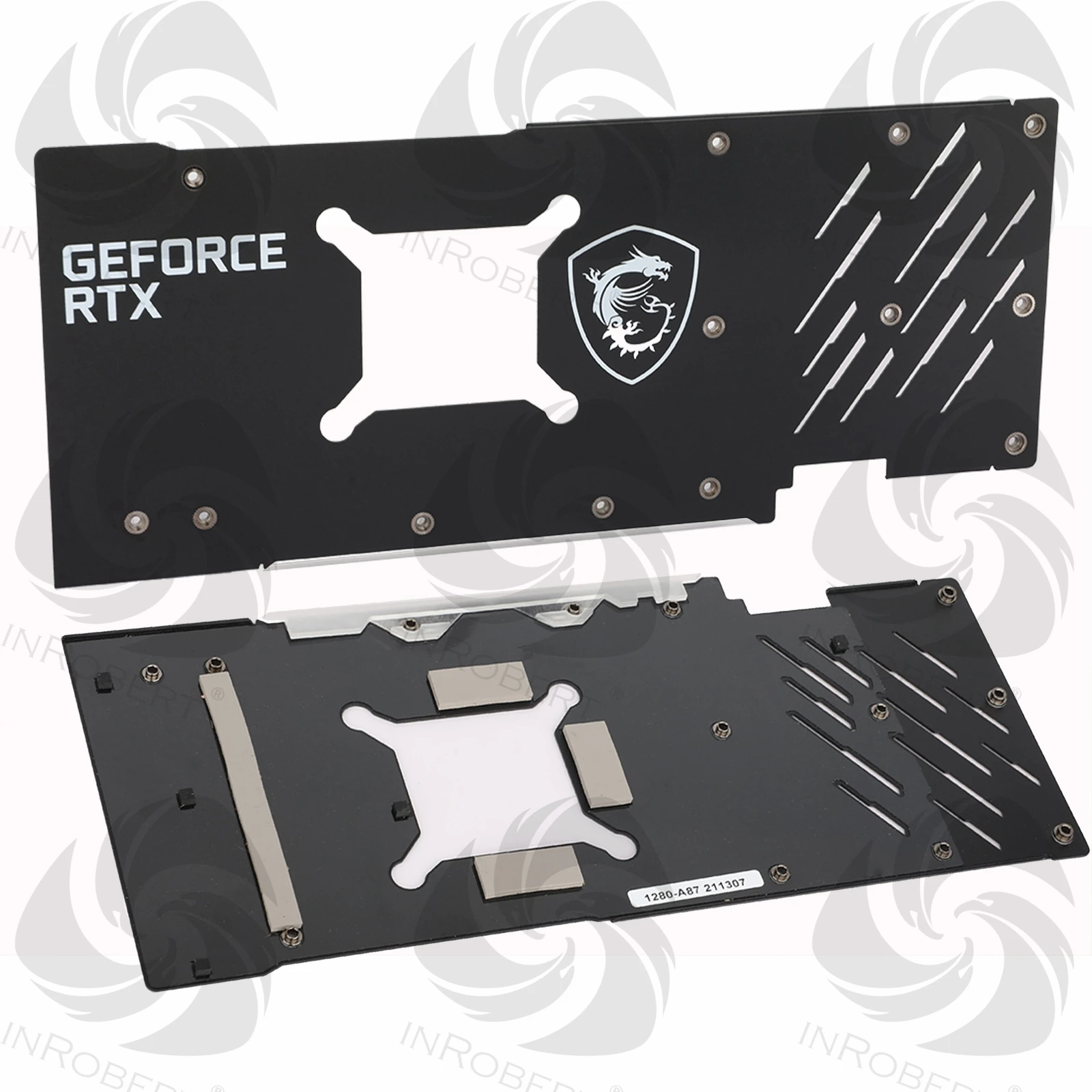 Nuova Scheda Video Originale Backpalne Rtx3070Ti Per Msi Rtx 3070 Ti Gaming X Trio Scheda Video Backplane