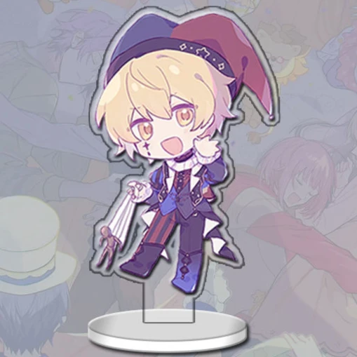 Acrylic Standee Display: Clown Tenma Tsukasa & Kamishiro Rui – Cute Desk Decor Ornament Collection