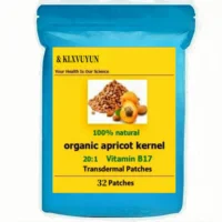 Organic Bitter Apricot Apricot Vitamin B17 Transdermal Patches, Made In Usa 1