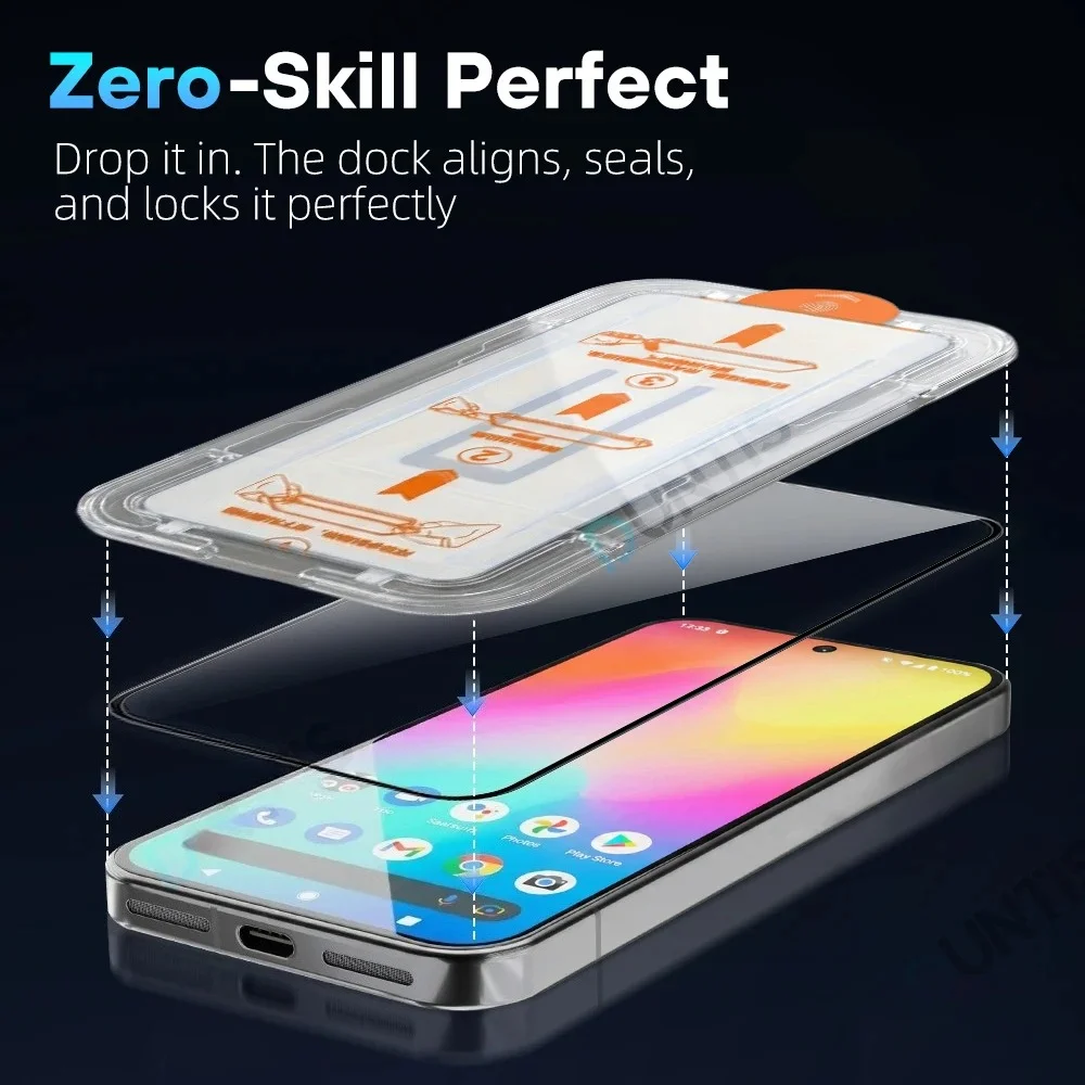 Premium 9H Tempered Glass Screen Protector with Anti-Scratch & Dust-Free Installation Box