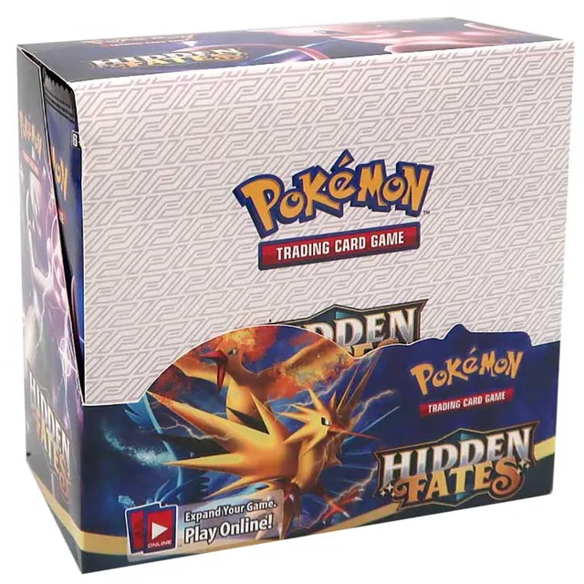 324Pcs/box Pokemon TCG: Sword & Shield Hidden fates Booster