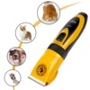 Ceramic Blade Haircut Trimmer Shaver Set Electric Scissors Pet Hair Clipper for Rabbit Cat Puppy Grooming Clipper Cutter 1