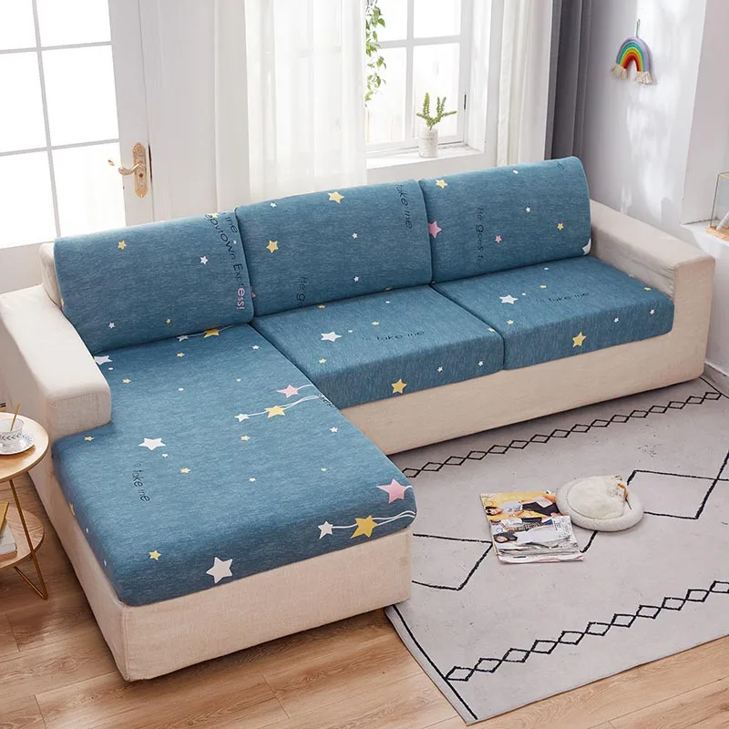 Эластичный чехол для дивана с мультяшным принтом подушки кресла угловые