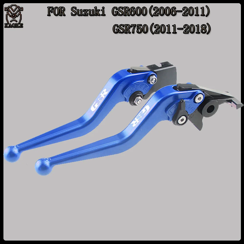 

For Suzuki GSR600 06-11 GSR750 11-18 Motorcycle Accessories CNC Handlebar Adjustable Folding Extendable Brake Clutch Levers
