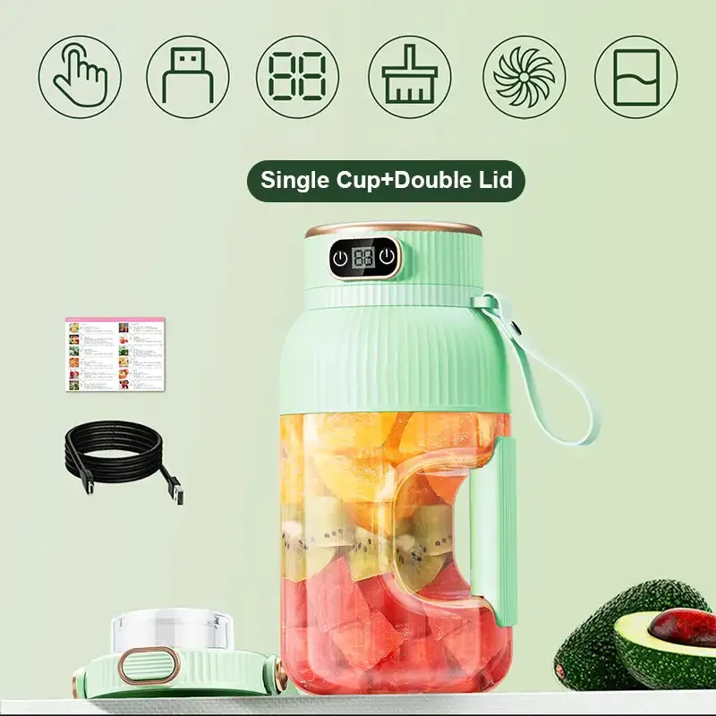 Green with Lid