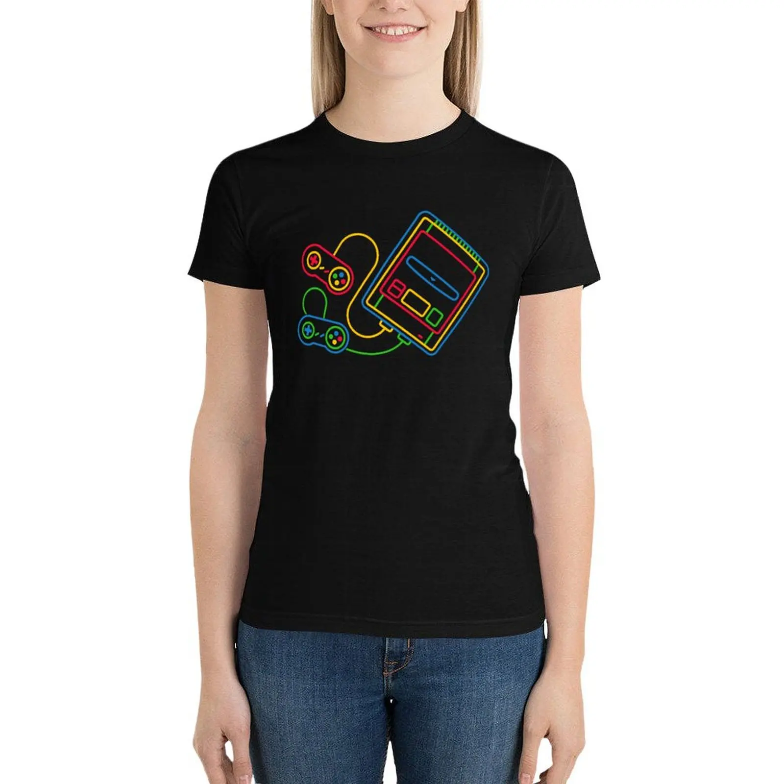 

Super Famicom T-Shirt plus size tops vintage clothes ariat shirts for Women