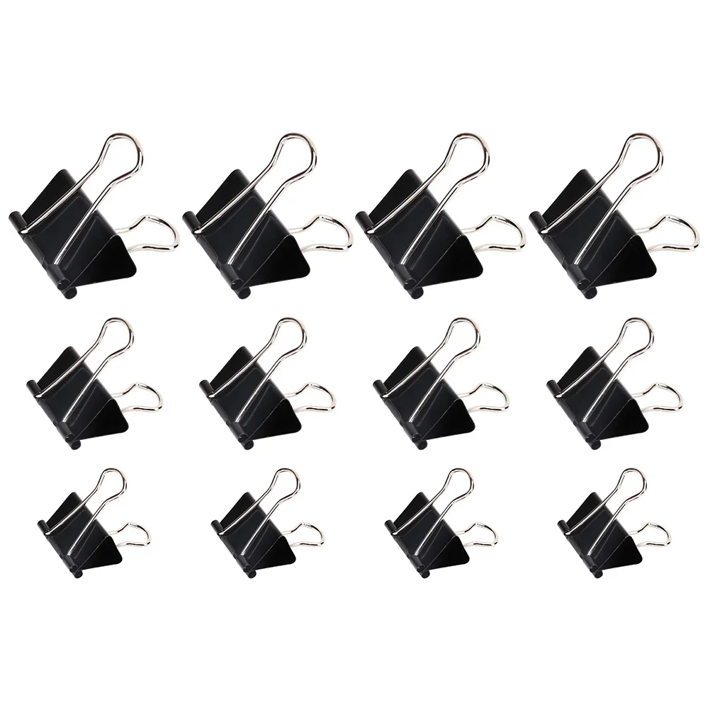 

36 Pcs Dovetail Clip Drawing Board Fixing Clips Book Binder Medium Office Supplies School Stationery Iron Paper Mini