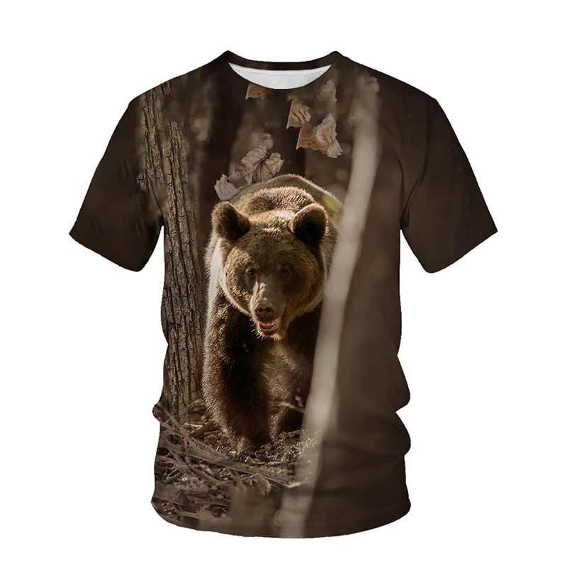Camouflage 3D Print Short Sleeve T Shirt