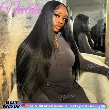Glueless Bone Straight 4X4 Hd Lace Frontal Wig 13X6 13X4 Black Lace Front Wig Human Hair 5x5 Natural Brazilian Transparent Wigs 1