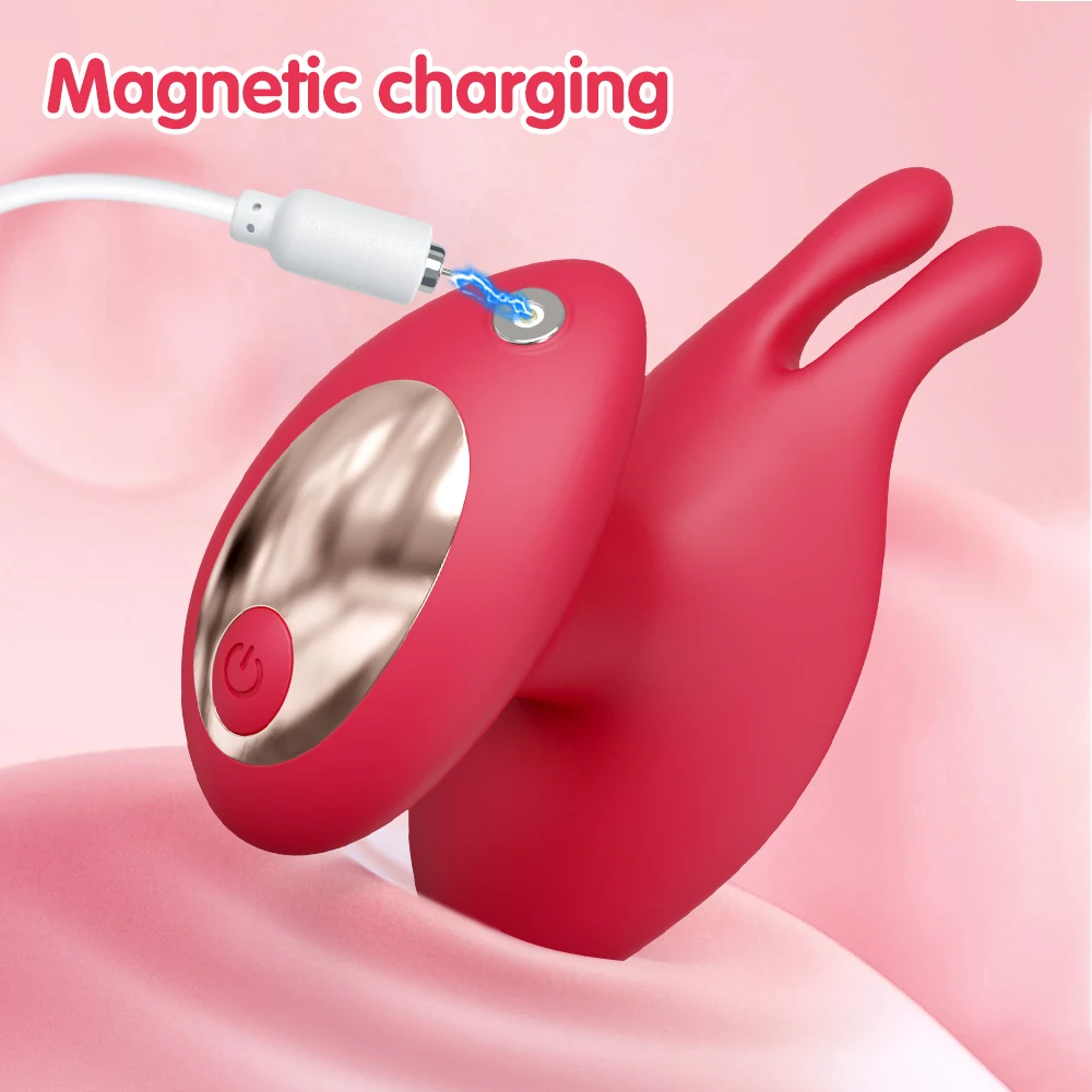 Rabbit Vibrator Clitoris Stimulator for Women Nipples Vibrator Clit Massager Female Masturbation Adult Goods Sex Toy for Women