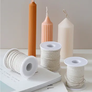 Cotton Candle Wick, Low Smoke 2
